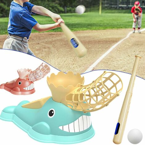Lanceur de baseball pour enfants jouets entraînement sport ensemble pichet  extérieur，Fonepro