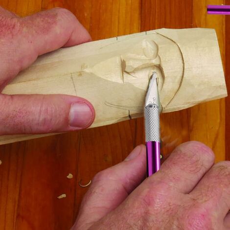 2 Cutters Pour La Découpe D'œuvres D'art DIY Scalpel Avec 20
