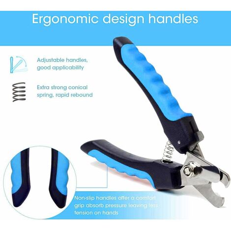 Toenail Clippers For Thick Nails And Ingrown Nails For Seniors - Stainless  Steel Soft Grip Nail Clippers With Nail File