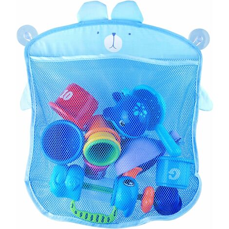 Panier De Rangement Résistant À Ventouses Pour Jouets De Bain Vert