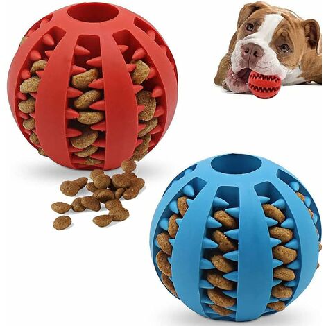 JOUET TPR BALLE MOOS 8CM BLE de Zolux - Produit pour animaux pas ch