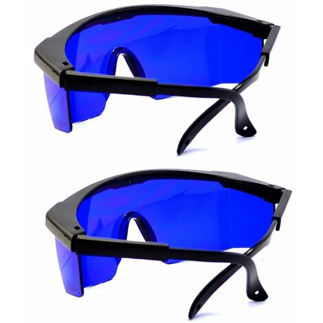 Lunette protection best sale laser bleu