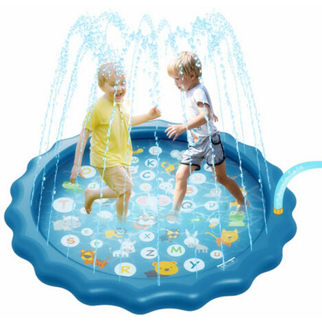 Tapis de jeu gonflable à l'eau - Tapis de jeu pour bébé - Tapis à eau -  Baby Trainer 