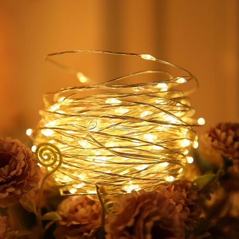 10-100m LED noël décoration fête de mariage en plein air fée guirlande  lumineuse