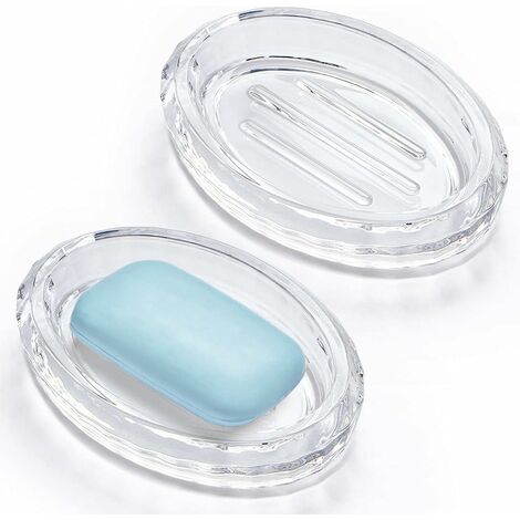 Porte-savon pour barre de douche - Diamètre 25 mm - Transparent ODYSSEA