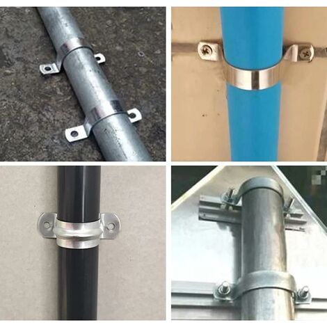 Mini serre-joint circulaire en acier inoxydable 304, 4 pièces, petite  fixation de tuyau d'eau, de carburant - AliExpress