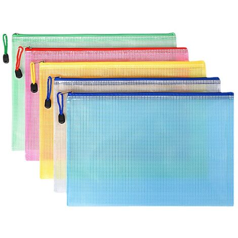 Pochettes plastique pour classeur - A5 - DURABLE - paq de 25 - transparent