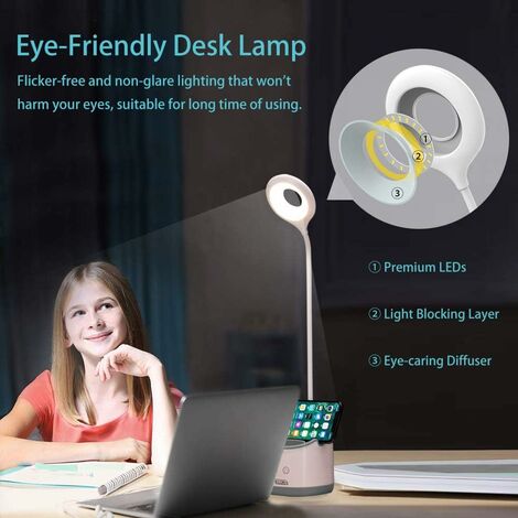 51CM LED USB Lampe Écran Ordianteur de Bureau avec Télécommande, Barre  Lumineuse Réglable Protection des Yeux