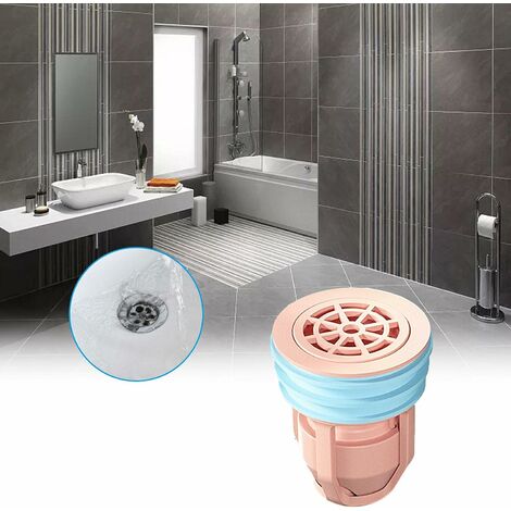 Acheter Noyau de fuite en silicone anti-odeur pour salle de bains, noyau de  drainage du tuyau d'eau, fuite de joint d'égout de salle de bains