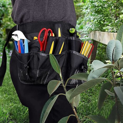 Ceinture d'outils de jardin, sac à outils de jardin avec ceinture