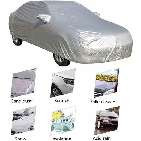 Housse de Protection Voiture Imperméable Extérieur, Protection Complète Bâche  Voiture Bloquer Les UV S