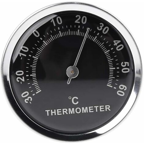 58mm thermomètre de Voiture jauge de température analogique mécanique avec  Autocollant en pâte
