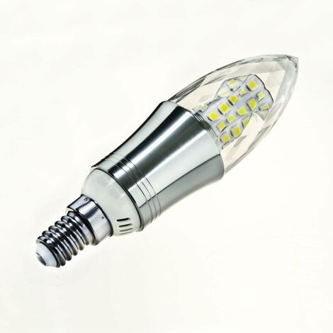 E14 LED Bougie Ampoules 12W, 100W équivalent Ampoules à Incandescence,  6500K Blanc Froid, 1350LM, Culot à