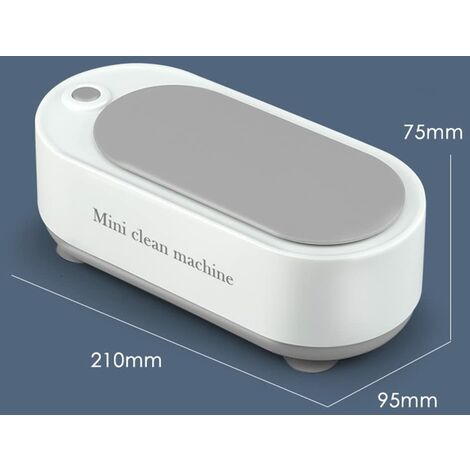 Nettoyeur Ultrasonique Mini Professionnel Portable pour Bijoux et Lunettes