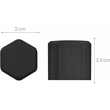 compatibles Capuchons de roue de voiture en silicone noir