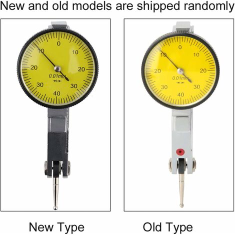 Lecture 0.01mm Comparateur Mécanique Dial Test Précision