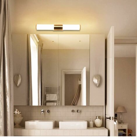 Lampe miroir, 40cm Led Armoire de salle de bain Lampe miroir