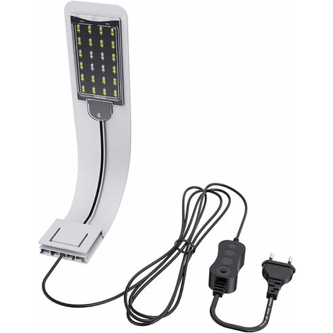 Lampe LED ultra-petite pour petits aquariums, mini lampes à clip