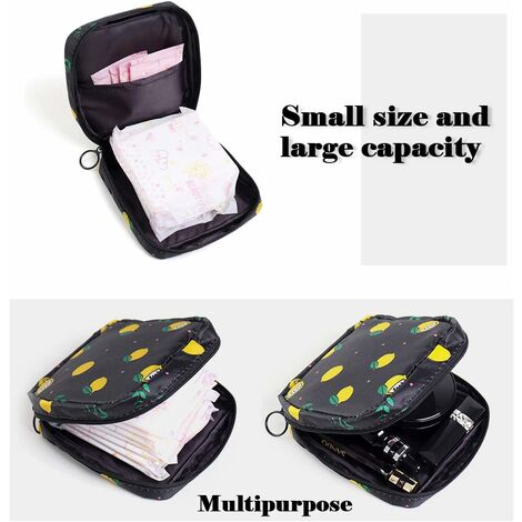 pochette trousse imperméable pour ranger et transporter coussinets