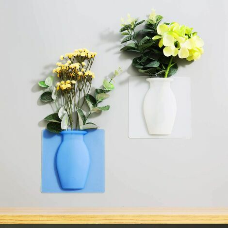 Soliflore mural moderne vase soliflore en verre 5 soliflores suspendus