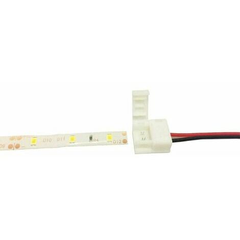 Connecteur de Bande LED à 2 Broches Câble d'extension Flexible 2 pin Flex  LED Strip