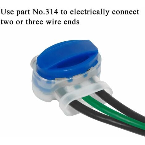 Connecteur de câbles, Connecteurs de câble remplis de Gel ou