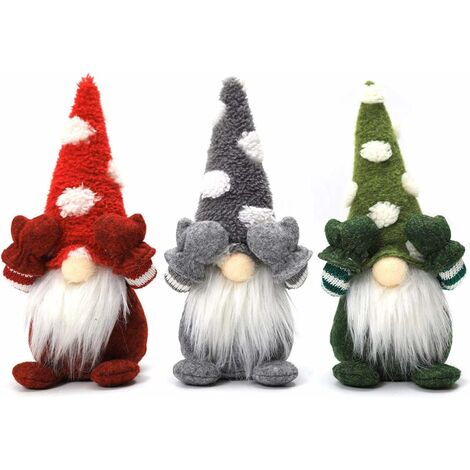 Noël en Peluche Gnomes, Lutin Farceur De Noel