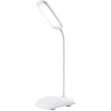 Lampe de Bureau LED 3 Niveaux Dimmable Tactile Lumière De Nuit USB  Rechargeable Protection Des Yeux