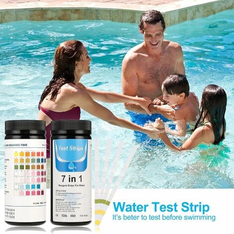 Bandelettes de test de pH pour piscines