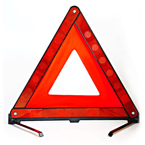  Triangles de signalisation pour Auto,Triangle de  Presignalisation Homologue Ce,Euro Triangle d'avertissement pour Véhicules  à Moteur Triangle de Sécurité Rouge