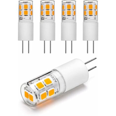 Ampoule LED G4 3W 12V équivalent 20W - Blanc Chaud 2700K