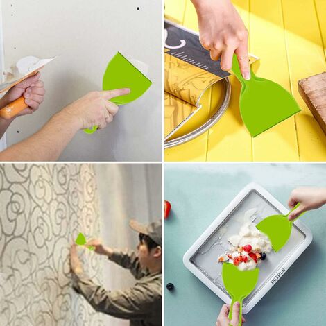 Grattoir mural flexible, 3, jaune et vert