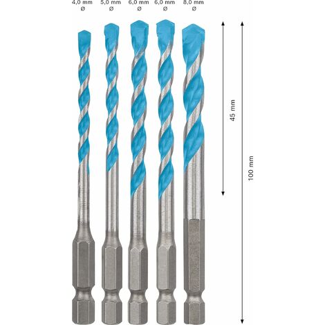 Coffrets de forets EXPERT CYL-9 MultiConstruction - Bosch Professional