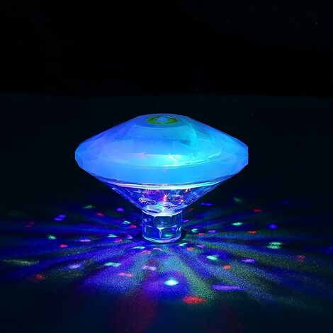 Couleur Lumière de piscine flottante, Lumière de bain disco, Lumière LED  submersible Ip68, Lumière sous-marine Led avec 7 modes pour salle de bain  Piscine Spa Submersible