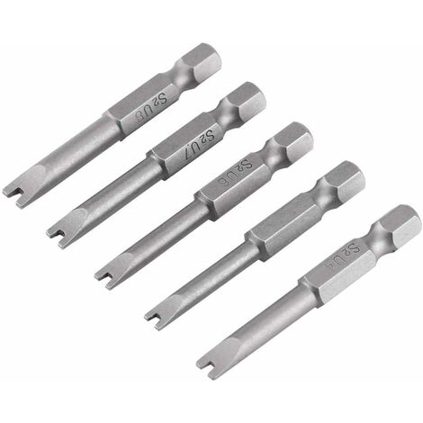 wolfcraft 1386000 Coffret d'embouts de Vissage - Embouts de 25 et 50 mm -  Tournevis à Main inclus - 31 pièces