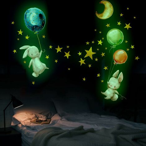 Ballons scintillants petites étoiles Décoration de fête prénatale