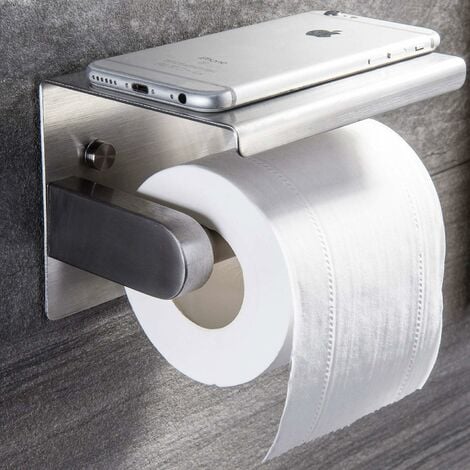Porte Papier Toilette, Support Papier Toilette Acier Inoxydable 304.--Lefou