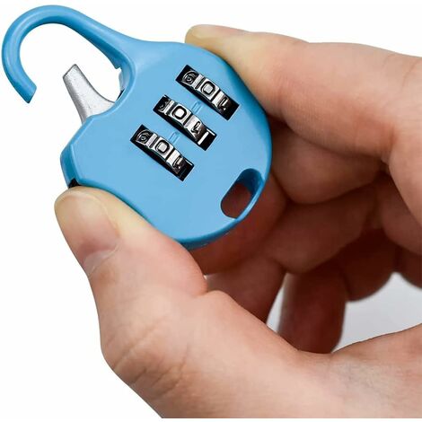 Acheter Mini cadenas à mot de passe en alliage de Zinc, serrure à bagages,  serrure de porte, serrure d'armoire, serrure à combinaison