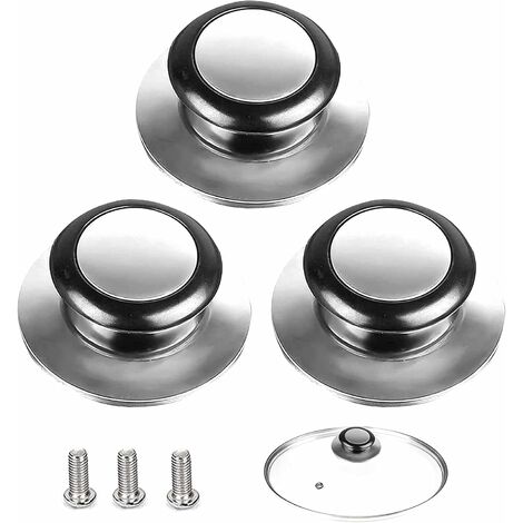 5 Pcs Bouton Couvercle Casserole Couvercles pour Cocottes Poêle Résistant À  La Chaleur Bouton Poignée De Rechange Poignée de