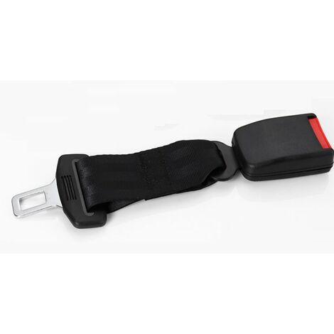 Lot de 2 rallonges de ceinture de sécurité de voiture (connecteur  d'extension amélioré 2023), ajustement