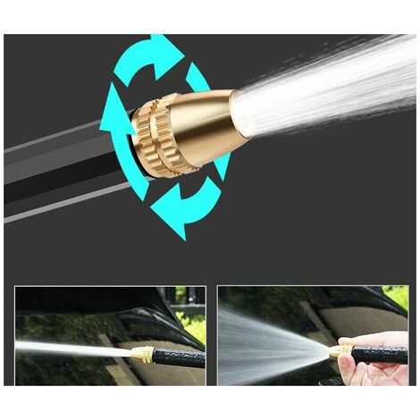 Tuyau de conduite d'eau télescopique tuyau de lavage de voiture haute  pression pistolet à eau