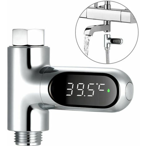 Sachant thermomètre à eau chaude v2 bébé thermomètre à eau bébé douche bain  affichage numérique douche led thermomètre électronique
