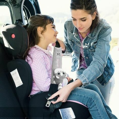 Ajusteur de ceinture de sécurité pour enfants, coussin de ceinture de  sécurité pour enfants, bretelles de