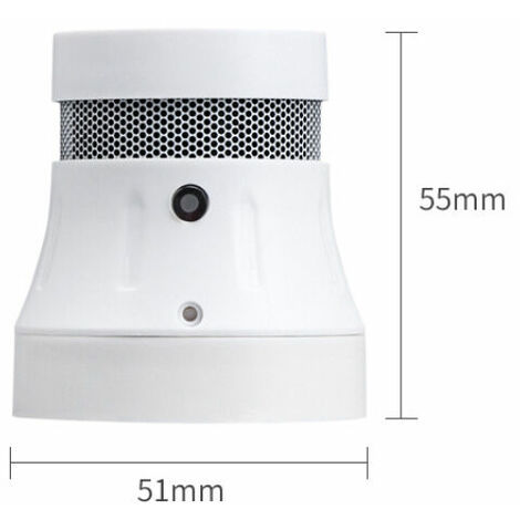 Protection de la maison intelligente : mini détecteur de fumée intelligent  Zigbee