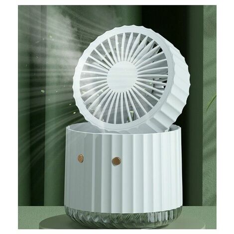 Ventilateur - petite taille - jet d'eau - été - refroidissement -  rechargeable