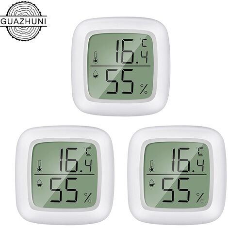 Thermomètre numérique pour rôtis (de torréfaction, numérique, 2 in 1, avec  horloge de cuisine, sonde de