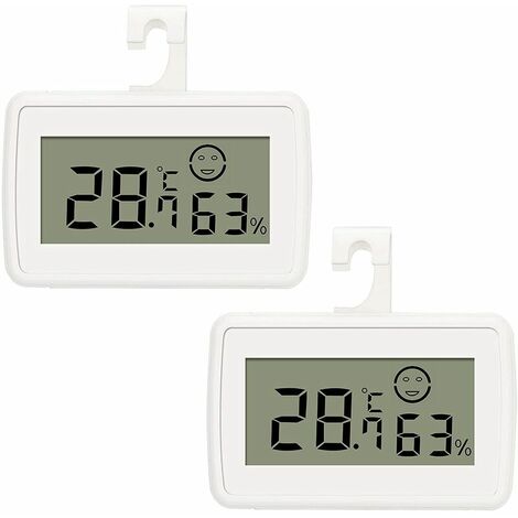 Mini Thermomètre Et Hygromètre Numérique Lcd, Outil De Mesure De