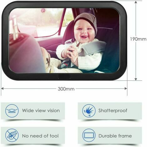 1X voiture camion vue facile siège arrière bébé enfant miroir de