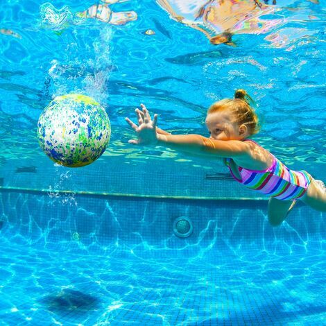 Autre accessoire pour piscine Jouets de piscine Boule d'eau, balles de  piscine de 22cm avec