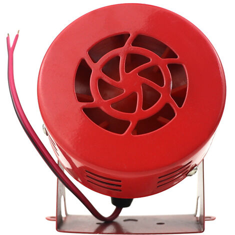 Mini sirène filaire 220V 110Db alarme de moteur en métal son industriel  protection électrique contre le